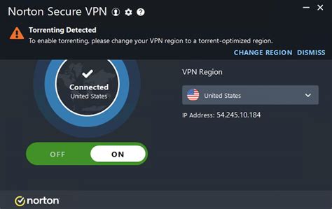 norton vpn blocking internet
